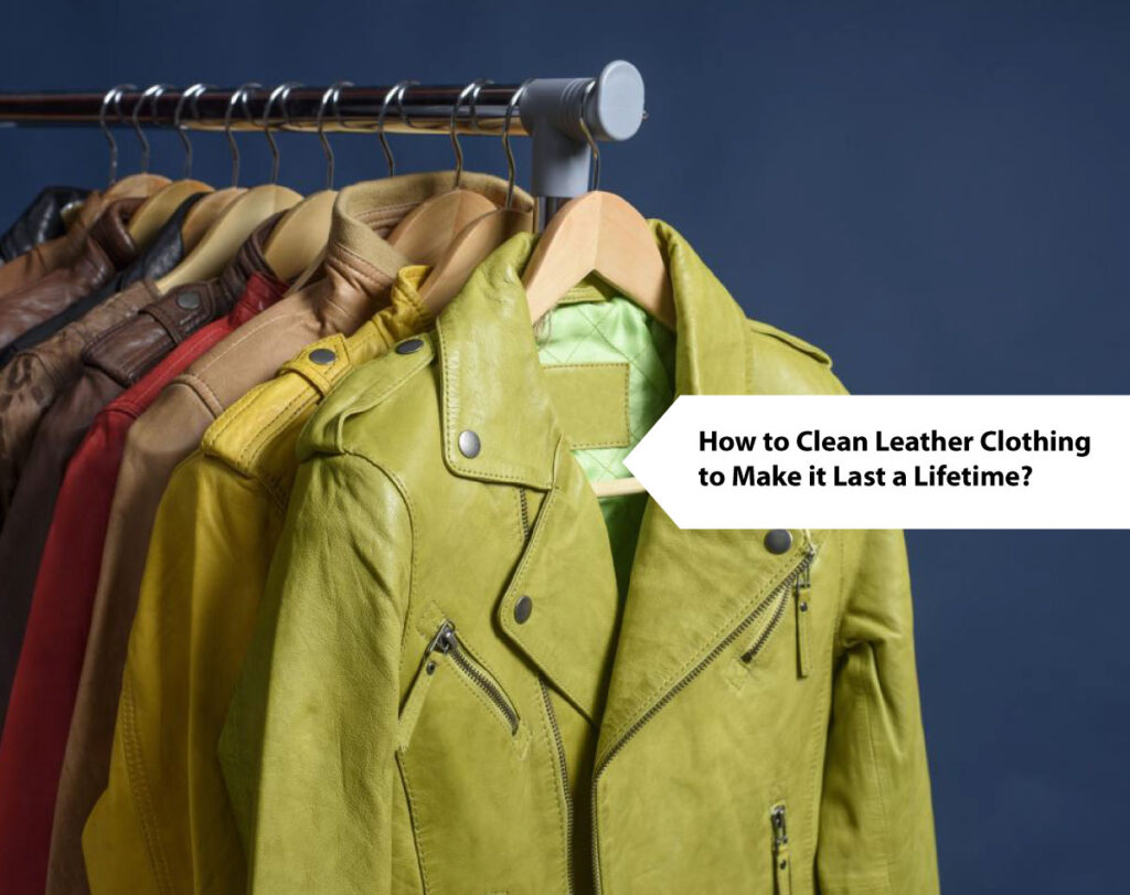 leather clothes cleaning